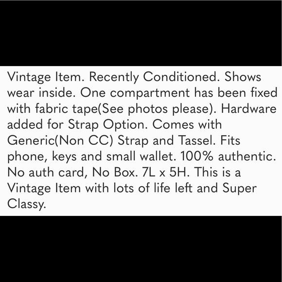 100% Authentic Chanel Timeless - Picture 7 of 7